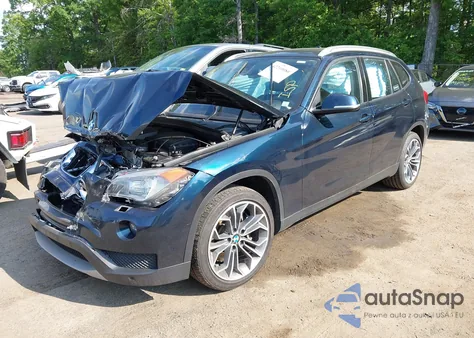 2014 BMW X1 xDrive35I из США, поврежденный, VIN WBAVM5C52EVV92216